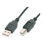 USB Cable USB A To USB B 5m USB 1.1 & 2.0 Black