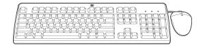 USB Keyboard/Mouse Kit RU