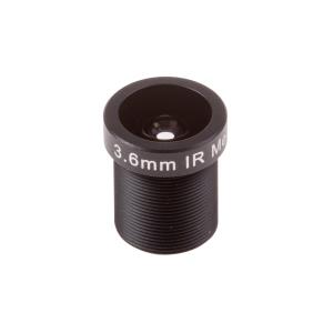 Lens 3.6mm F1.8 With M12 Thread Rem Ir Cut Filter 10 Pcs