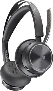 Headset Voyager Focus 2 Uc Microsoft - Stereo - USB-a Bluetooth