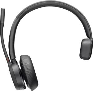 Headset Voyager 4310 Uc Microsoft - Mono - USB-c Bluetooth With Charge Stand