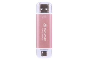 Esd310p - 2TB Portable SSD - USB Type-a / USB Type-c - Pink