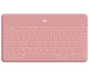 Keys-to-go Bluetooth Keyboard For Apple iPad/iPhone/tv - Blush Pink Qwertz Swiss