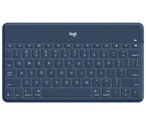 Keys-to-go Bluetooth Keyboard For Apple iPad/iPhone/TV - Classic Blue Qwerty Pan Nordic