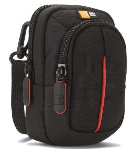 Compact Camera Case With Storage/ Black