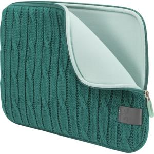 Lifestyle Nylon Sleeve Apple 13in Knitted Pattern Green