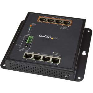 Gigabit Ethernet Switch 8-port (4x Poe +) L2 Managed Switch - Wall Mount