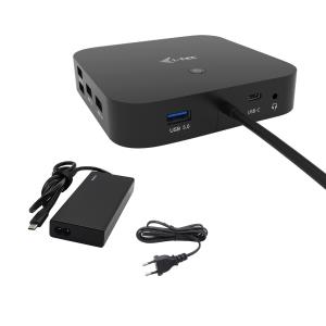 Docking Station - USB-c Hdmi Dp - With Power Delivery 65w + Universal Charger 77 W