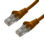 Patch cable - CAT6 - U/UTP - Snagless - 50cm - Orange