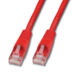 Patch Cable Category 6 - 0.5m Red -  Utp Snagless