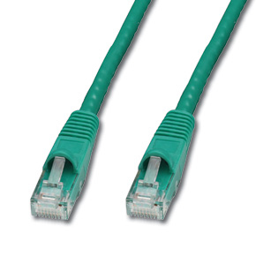 Patch Cable Category 6 - 1m Green -  Utp Snagless
