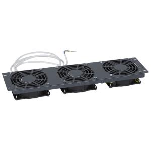 Plate 19in 3u With 3 Fans 230v For Enclosures