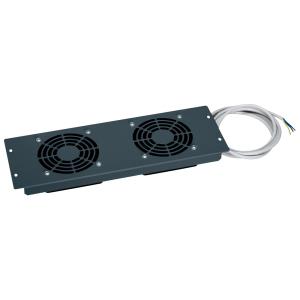 Plate 19in 3u With 2 Fans 230v For Enclosures