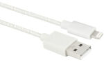 ACT for APPLE USB-A naar Lightning laad- en datakabel 1 meter, MFI gecertificeerd - Wit