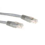 CAT6 U/UTP patchkabel grijs 2m - 5Y Warranty