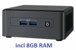 Intel Mini pc NUC 11de generatie TN /I5-1135g7 /8GB