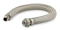 Stainless Flex Pipe Kit 1in Mpt To 1in Fpt Union/ 1.8m (1.828m)