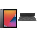 Bundle/iPad - 10.2in - 8th Gen (2020) - Wi-Fi - 32GB - Space Gray + Smart Keyboard For iPad (7th Gen) And iPad Air (3rd Gen) - Azerty French