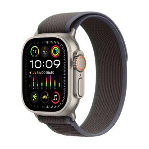 Watch Ultra 2 Gps + Cellular 49mm Titanium Case With Blue/black Trail Loop S/m