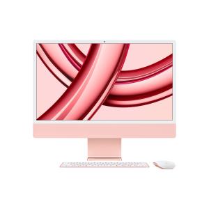 iMac - 24in - M3 8-cpu/10-gpu - 8GB Ram - 256GB SSD - 4.5k Retina Display - Magic Keyboard With Touch Id - Two USB 3 Ports - Pink -  Qwerty Netheland