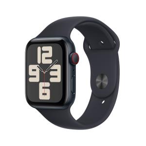 Apple Watch Se Gps + Cellular 44mm Midnight Aluminium Case With Midnight Sport Band S/m