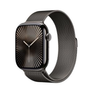 Watch Series 10 Gps + Cellular 46mm Slate Titanium Case With Slate Milanese Loop - S/m