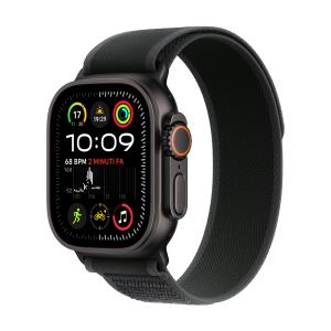 Watch Ultra 2 Gps + Cellular 49mm Black Titanium Case With Black Trail Loop - S/m