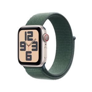 Watch Se Gps + Cellular 40mm Starlight Aluminium Case With Lake Green Sport Loop