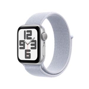 Watch Se Gps 40mm Silver Aluminium Case With Blue Cloud Sport Loop