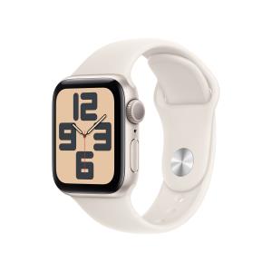 Watch Se Gps 40mm Starlight Aluminium Case With Starlight Sport Band - S/m