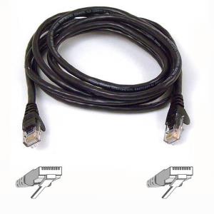 Patch Cable - CAT6 - utp - Snagless - 1m - Black