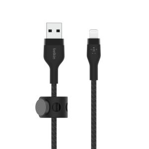 Boost Charge USB-a To Ltg Braided Silicon 1m Black