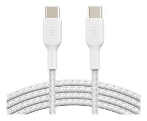 USB-c To USB-c Braided Pvc 1m Twin Pack