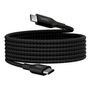 USB-c To USB-c 240w 2.0 Braided Pcr 3m Black