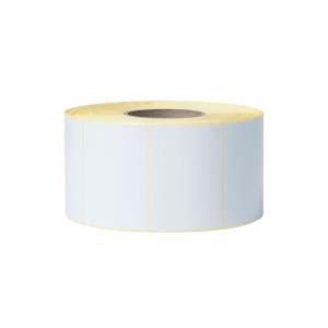 Label Roll Bus-1j074102-203 Uncoated Thermal Transfer Die-cut White