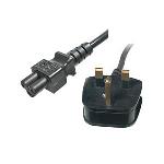 Power Cable 1.8 M For Notebook Uk Plug