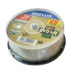 DVD+r 16x Printable White Wide Spindle 25-pk