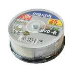 DVD-r 4.7GB 16x Printable White Wide Spindle 25-pk