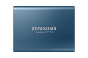 Portable SSD T5 USB 3 500GB Blue