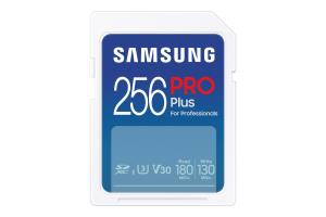 Sd Pro Plus - 256GB - Flash Card - U3, V30 , 180mb/s - White