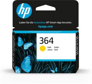 Ink Cartridge No 364 Yellow With Vivera Ink