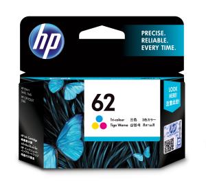 Ink Cartridge - No 62 - 165 Pages - Tri-color - Blister