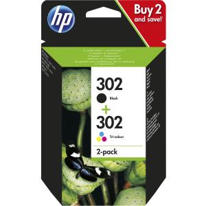 Ink Cartridge - No 302 - Black/Tri-color