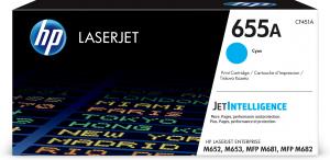 Toner Cartridge - No 655A - 10.5k Pages - Cyan