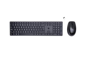 Wireless Keyboard and Mouse 650 - Black - Qwerty Int'l
