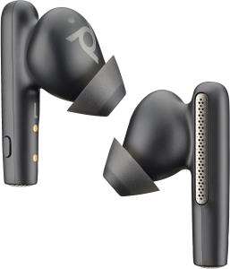 Poly Voyager Free 60 UC M Carbon Black Earbuds + BT700 USB-A Adapter + Basic Charge Case