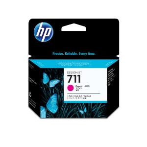 Ink Cartridge - No 711 - 29ml - Magenta - 3 Pack
