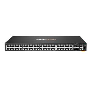 Aruba Networking CX 6200F 48G 4SFP+ Switch, 48x ports 10/100/1000BASE-T Ports