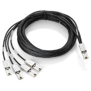 Mini SAS To 4x1 Mini SAS Cable Ext 4m