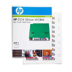 HPE LTO4 Ultrium WORM Bar Code Label Pack
